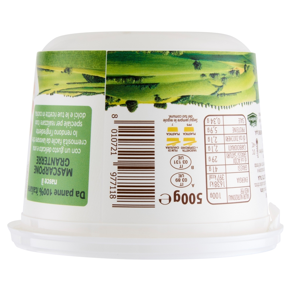 GranTerre Mascarpone 500 g